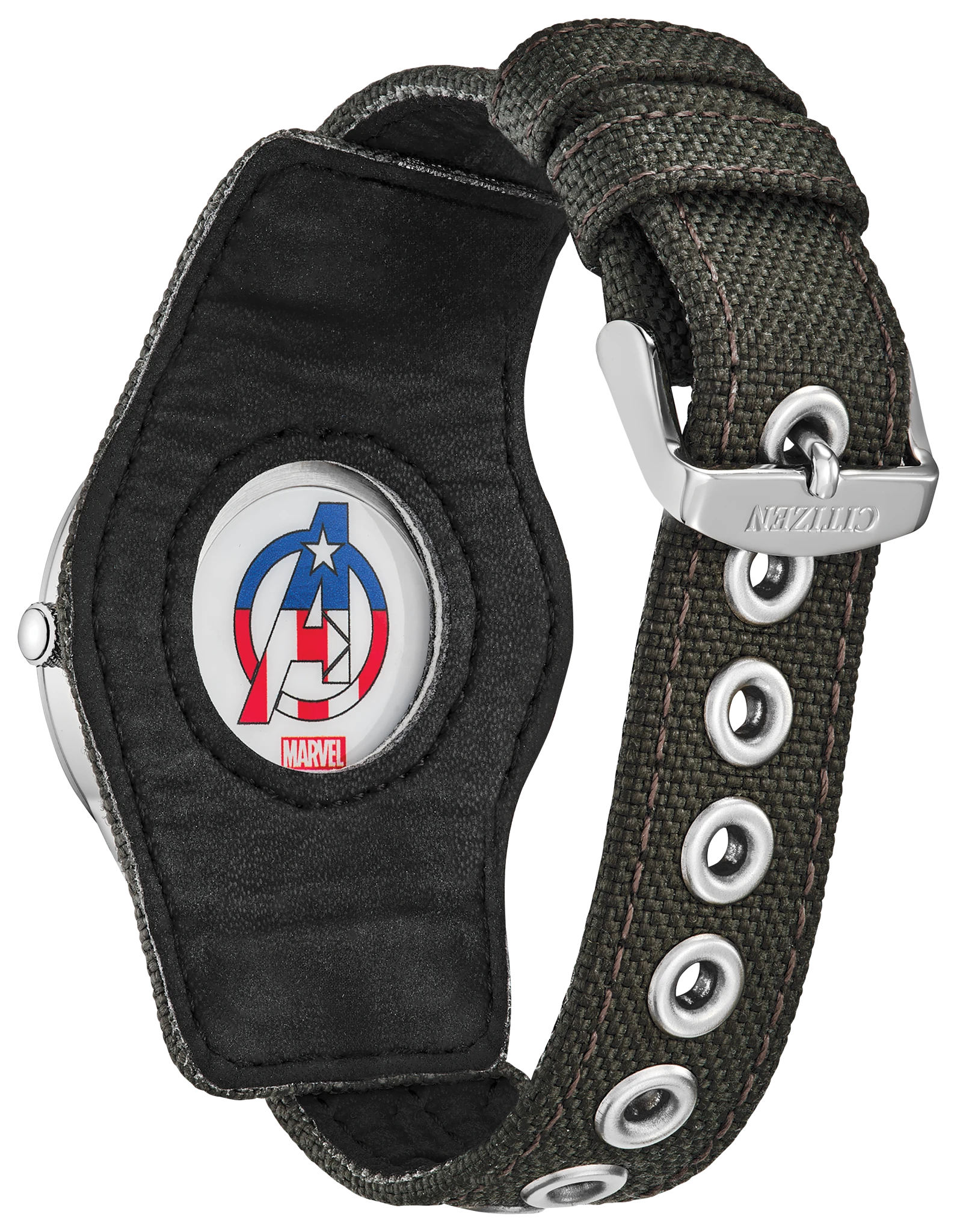 Captain America Forever Black Dial CORDURA® Strap BV1140-00W | CITIZEN